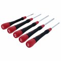 Wiha Precision Slotted & Phillips Screwdriver Set 5 Piece 26195